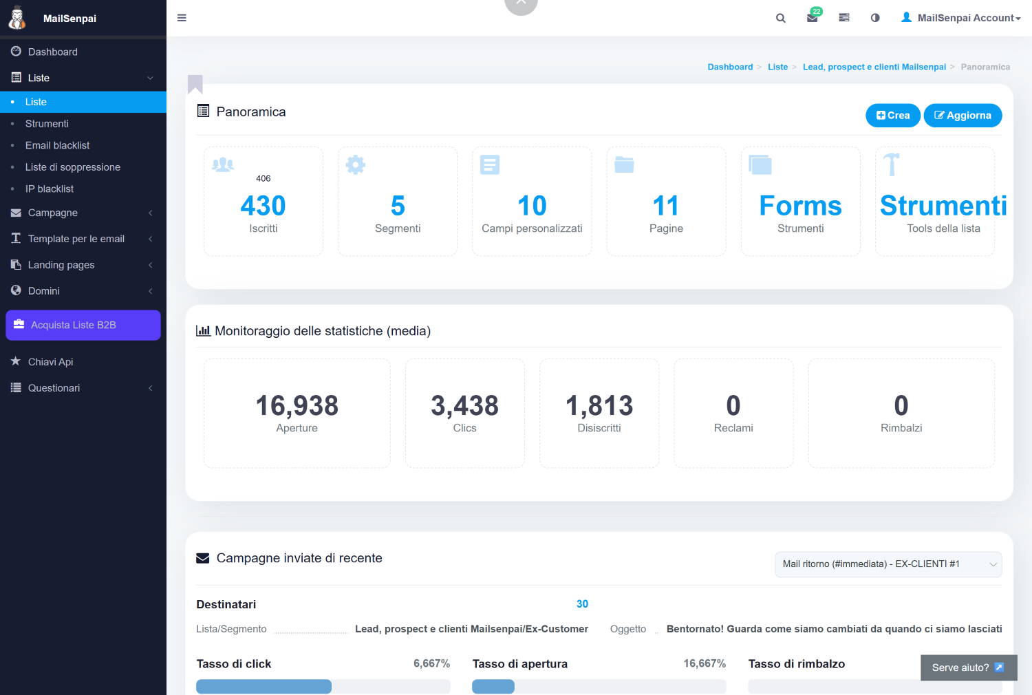 Mailsenpai screenshot