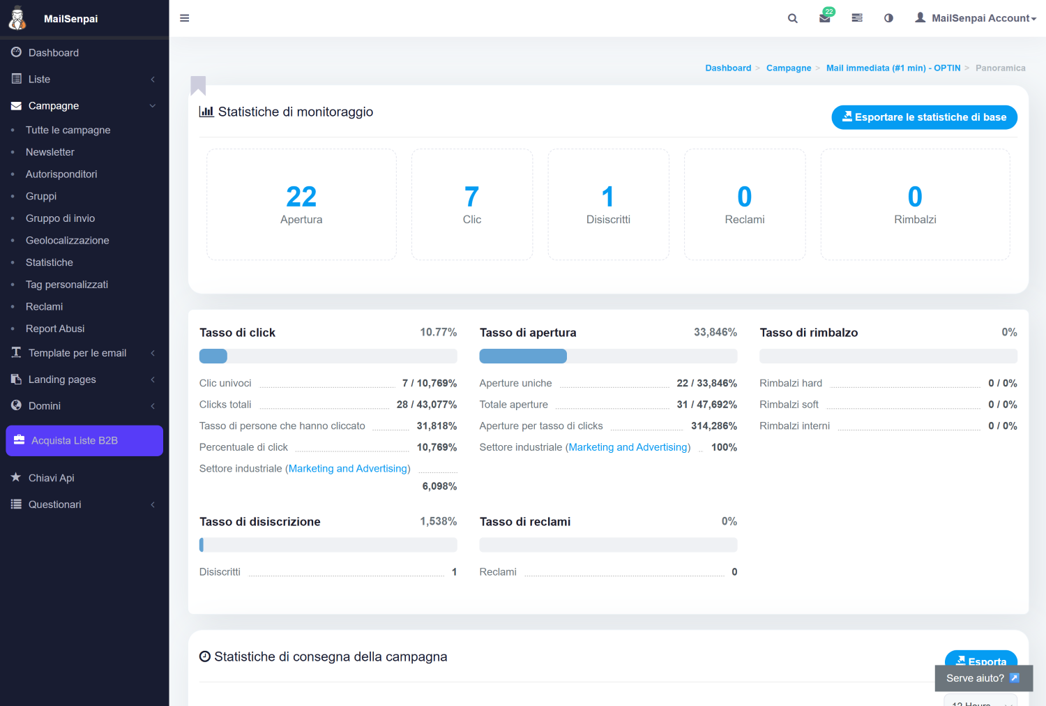 Mailsenpai screenshot