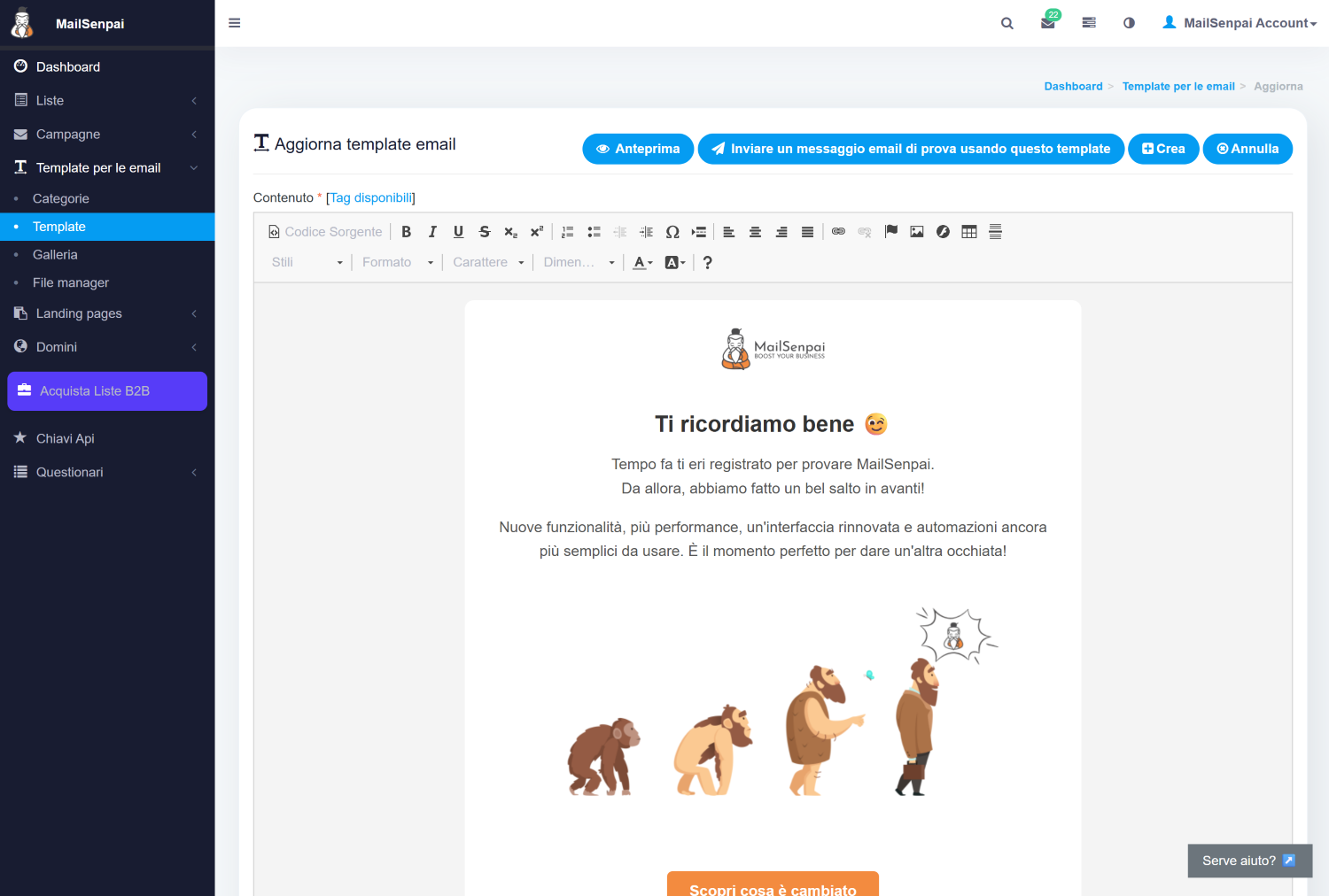 Mailsenpai screenshot