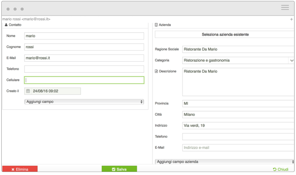 Centrico CRM screenshot